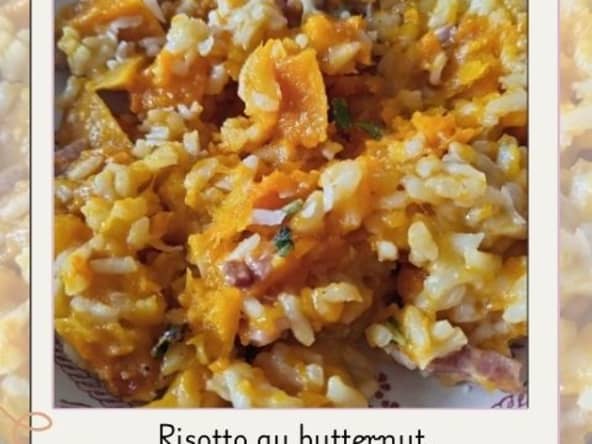 Risotto au buternut