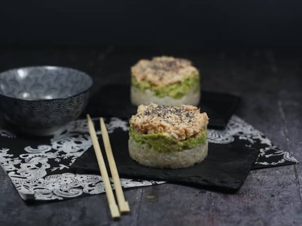 Maxis sushis au saumon