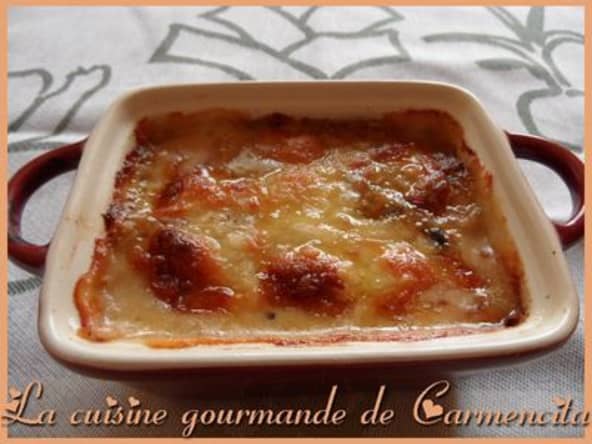 Cassolette de St jacques au Maroilles