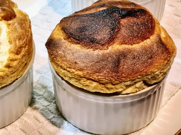Soufflés au Cointreau inratables