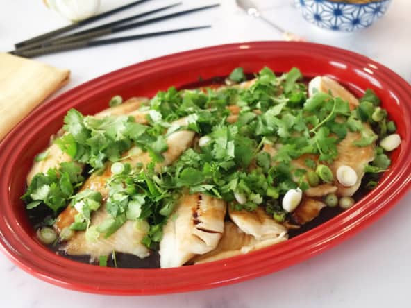 Le poisson vapeur à la chinoise