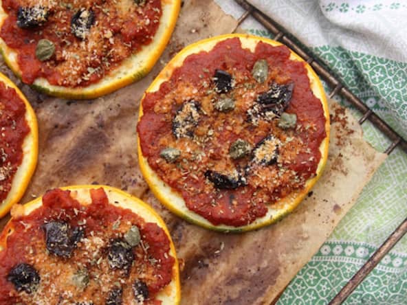 Pizza de courgette
