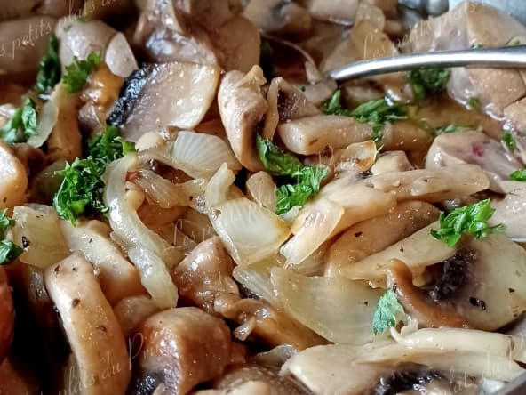 Rognons de veau aux cèpes