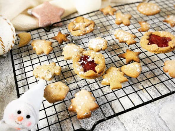 Biscuits de noël au sarrasin sans gluten
