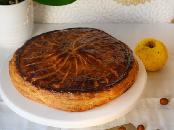 Galette des rois pomme noisette
