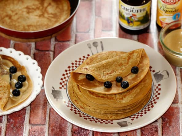 Couquebaque, crêpe Ch'ti et crème à la chicorée