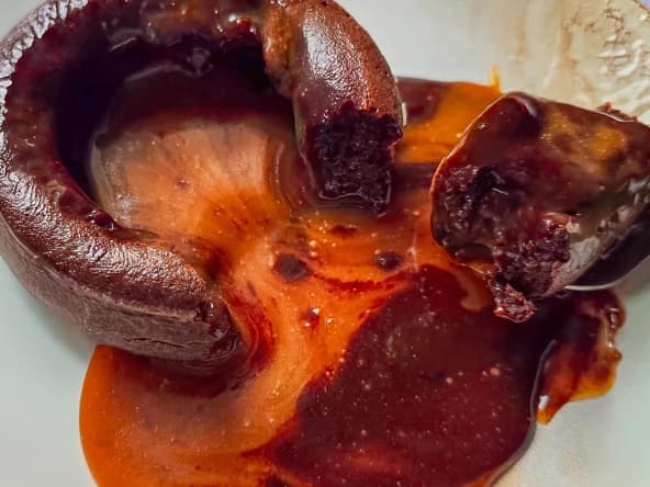 Fondant au chocolat cœur caramel