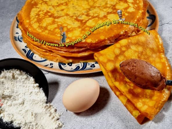 Pâte à crêpes de Philippe Conticini