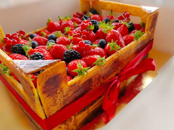 Fraisier cagette
