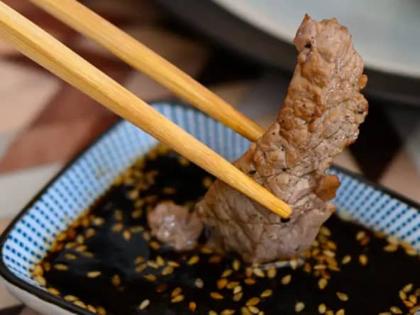 Boeuf teppanyaki