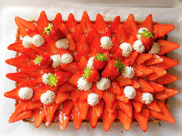 Tarte aux fraises Classique