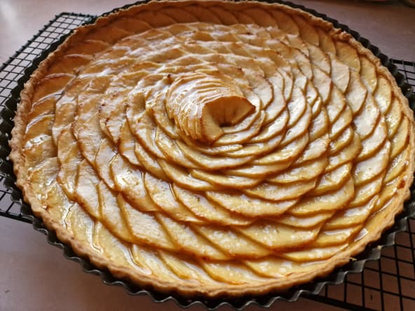 Tarte aux pommes toute simple