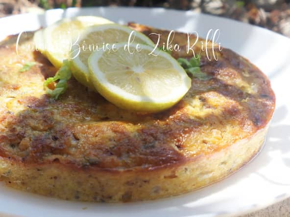 Tajine bounaraine au poulet aux deux fromages