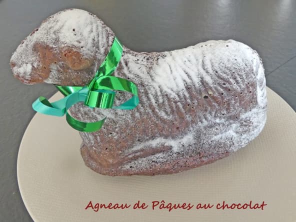 Agneau de Pâques au chocolat