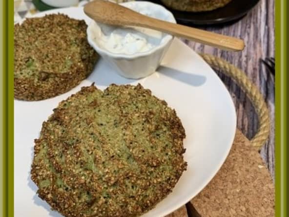 Galettes de brocoli au son d’avoine