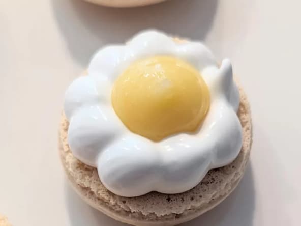 Macarons citron meringués
