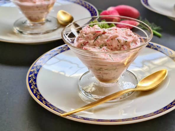 Comme un tzatziki de radis roses