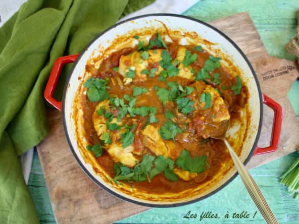 Rougail de cabillaud