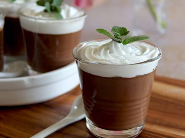 Crème choco banane sans gluten lait oeuf