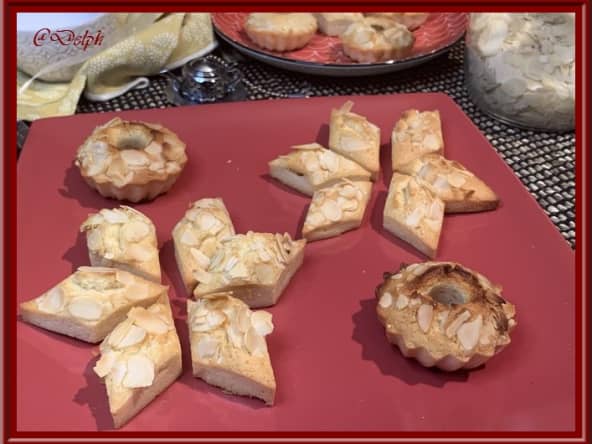 Financiers aux amandes effilées