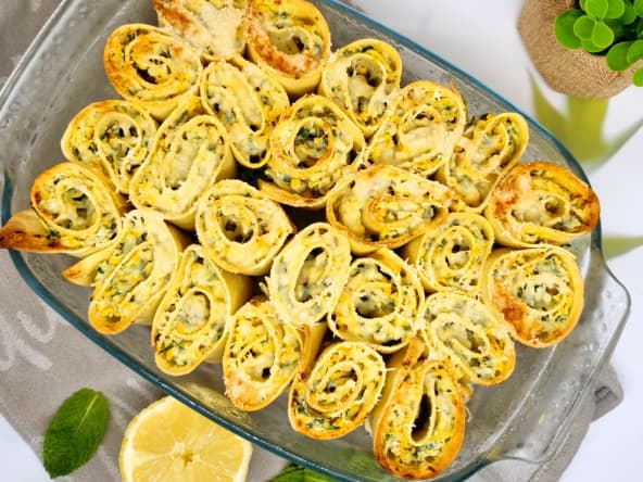 Lasagnes cannellonis de courgette