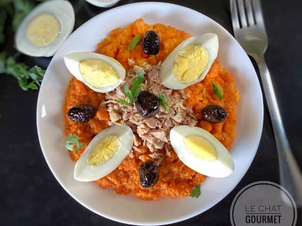 Salade de carottes et thon à la tunisienne