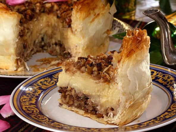 Flan baklava