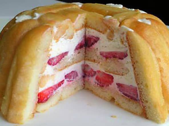 Charlotte aux fraises