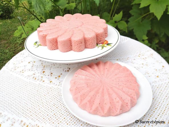 Nuage aux fraises