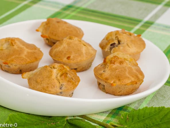 Muffins salés mozzarella olives