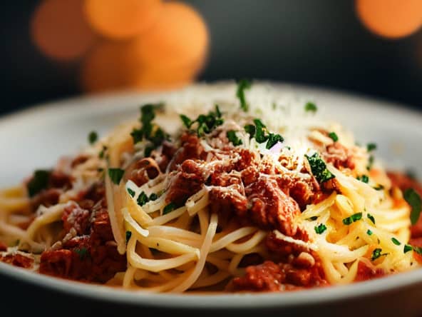 Spaghetti bolognaise à l’italienne