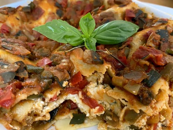 Lasagnes de légumes d’été