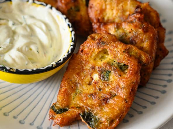 Boulettes de courgette à la menthe