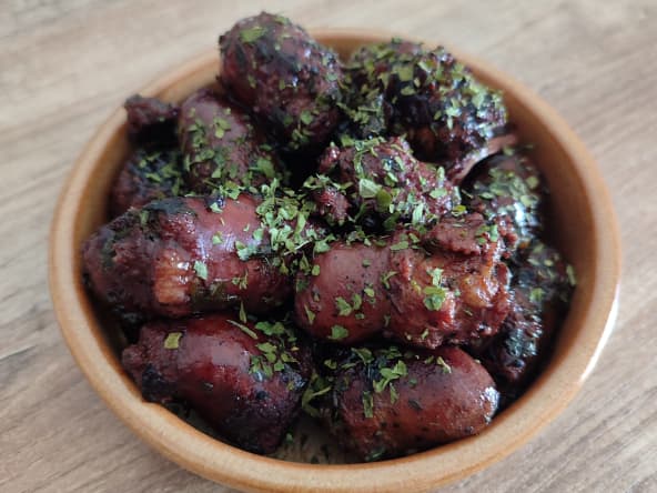 Chorizo al vino tinto