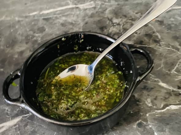 Pesto de coriandre