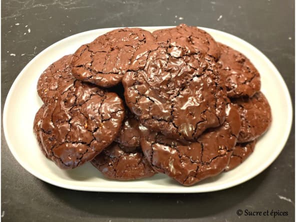 Cookies brownies aux noix, sans farine et sans gluten
