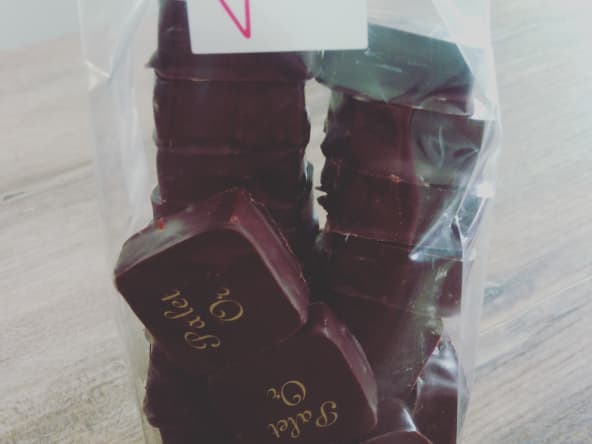 Bonbons chocolat vanille