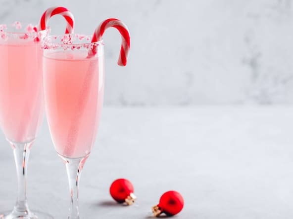 Cocktail bonbon Candy Cane Spritzer