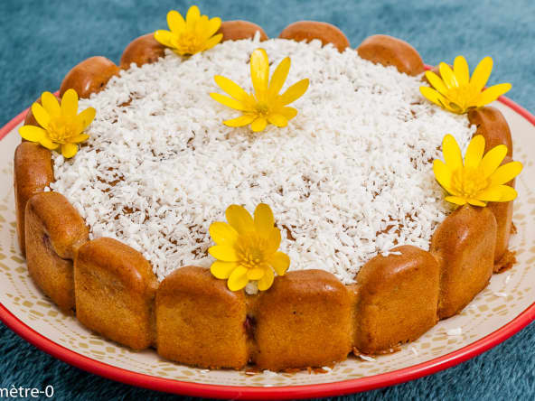 Gâteau du matin bananes mûres