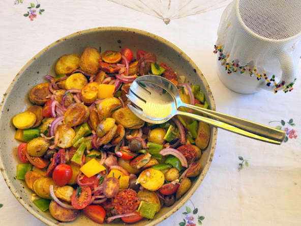 Salade andalouse au chorizo