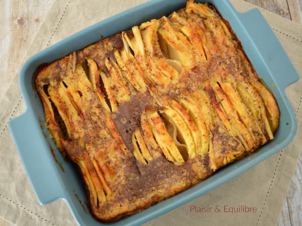 Crinkle cake aux pommes