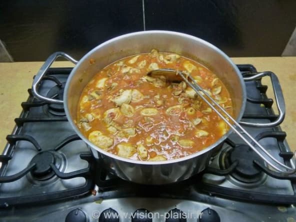 Fricassée de poulet