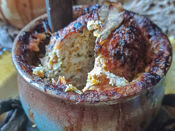 Pâtés de cochon aux trompettes de la mort