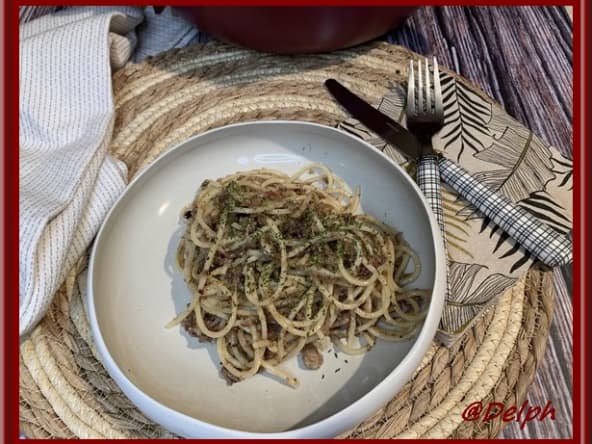 Spaghetti au canard