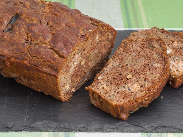 Cake salé aux sardines et à la farine de blé noir