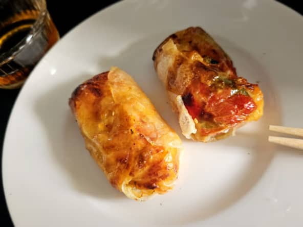 Nems ratatouille mozzarella au Ninja AirFryer