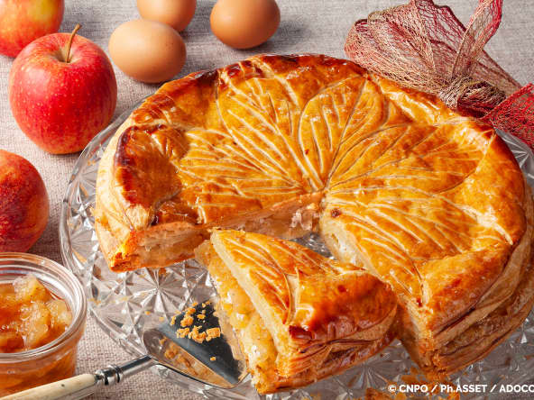 La galette des rois aux pommes