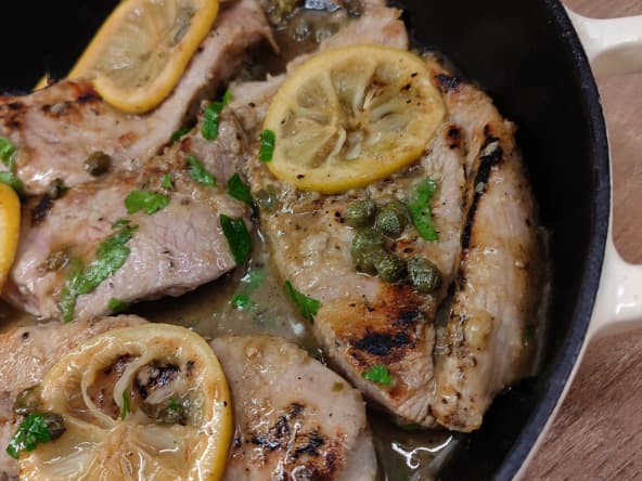 Piccata de veau au citron