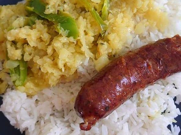 Rougail chouchou de la Réunion