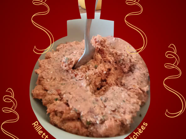 Rillettes de thon aux tomates séchées